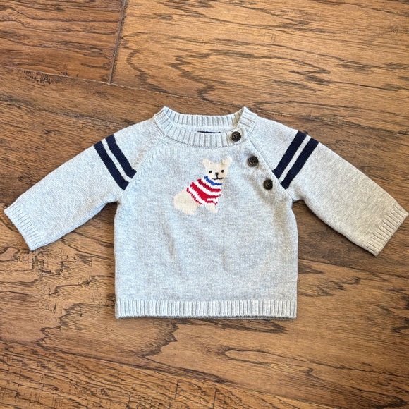 Kids Sweater with Frenchie Design - Picture 4 of 8